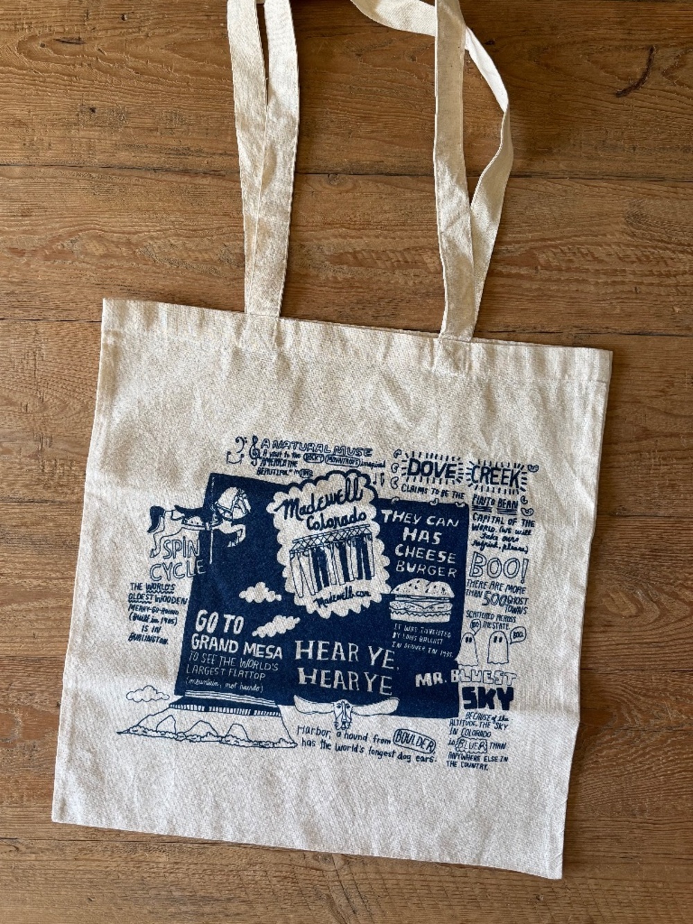 Madewell Cotton Shopping Tote SE Colorado